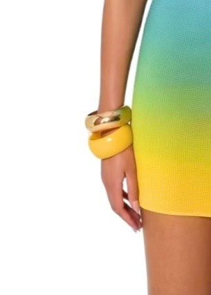 Green kaia bangle