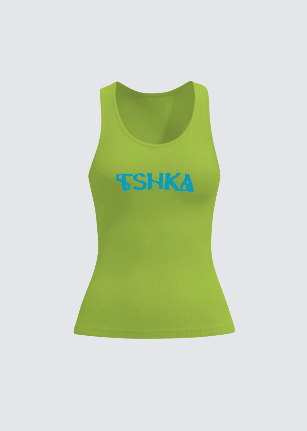 TSHKA x ZOEWRRLD Lime Vest