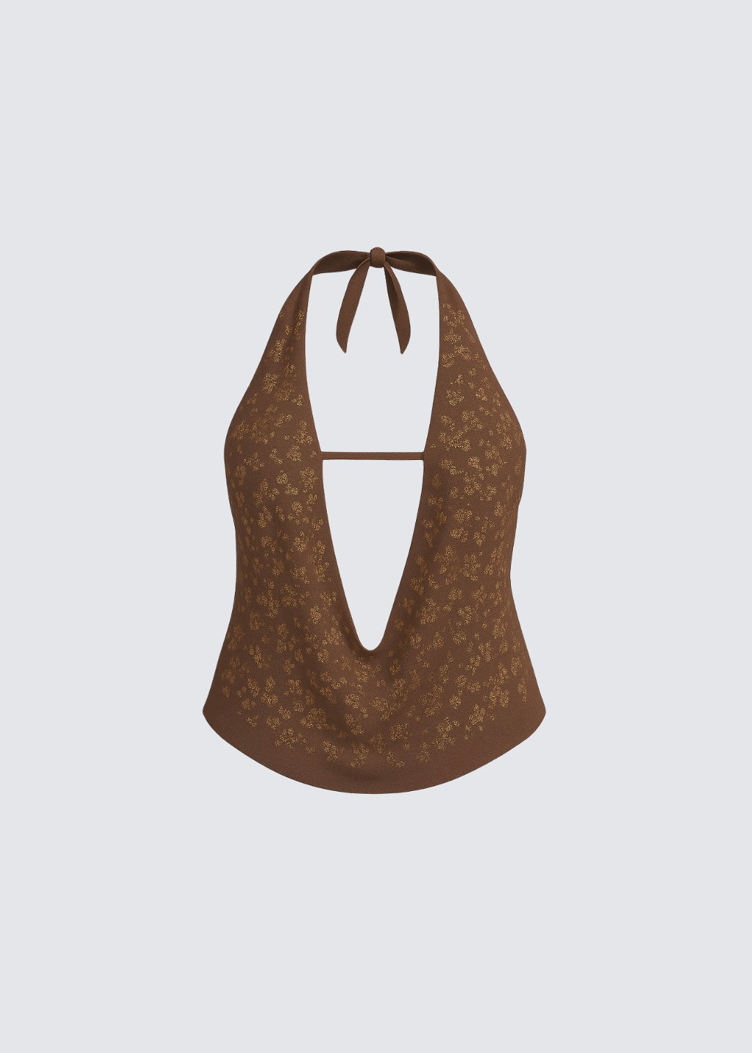 Brown zahara top