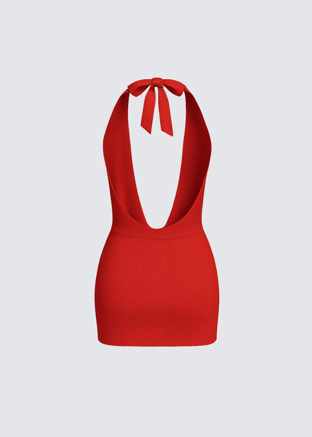 Red Solana dress