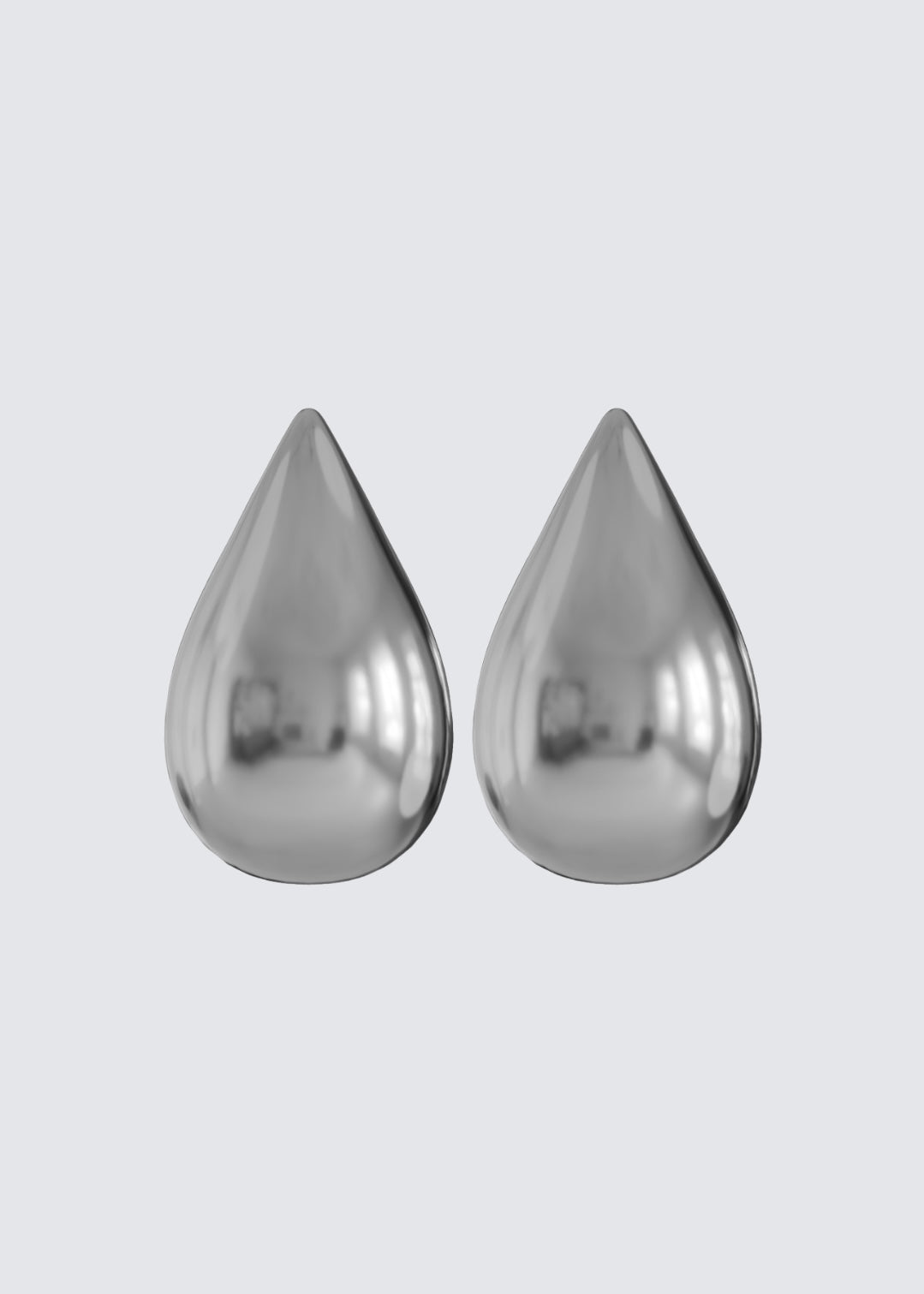 Silver oshun earrings