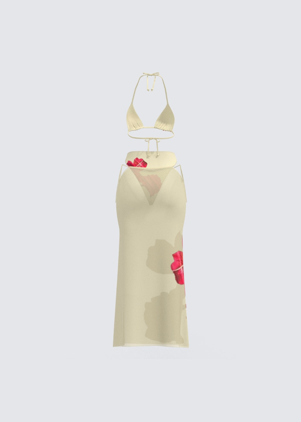 White nalini set