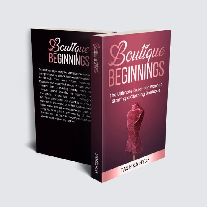 Boutique beginings ebook
