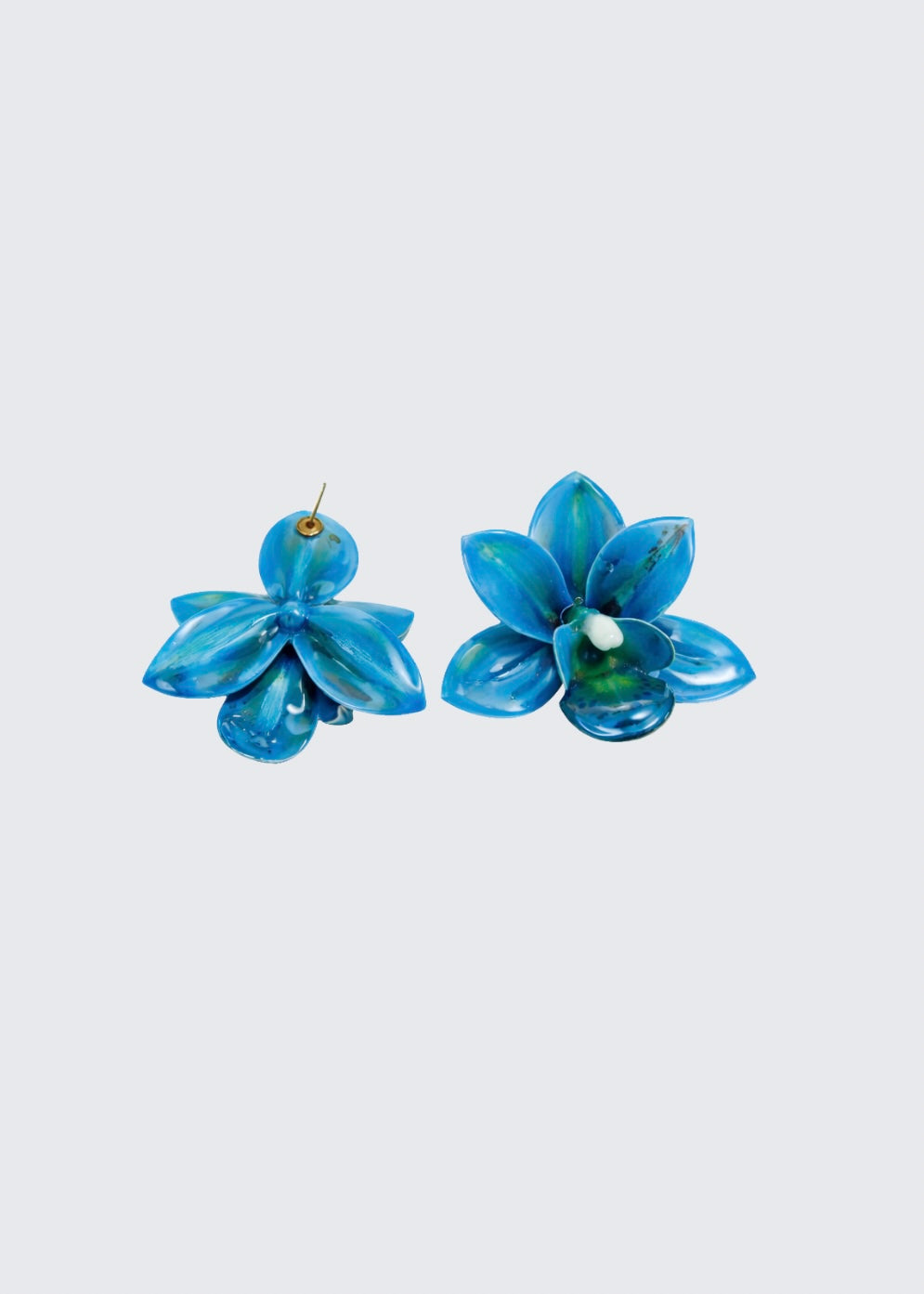 Green mila earrings