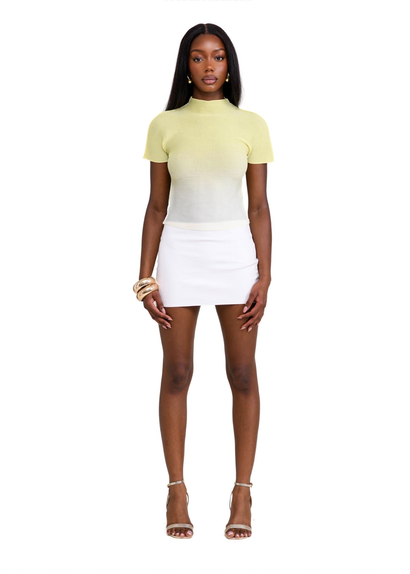 Yellow sha top