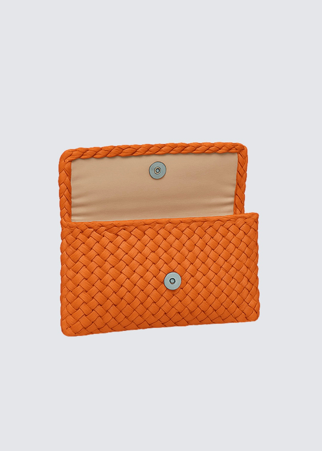 Orange isla clutch