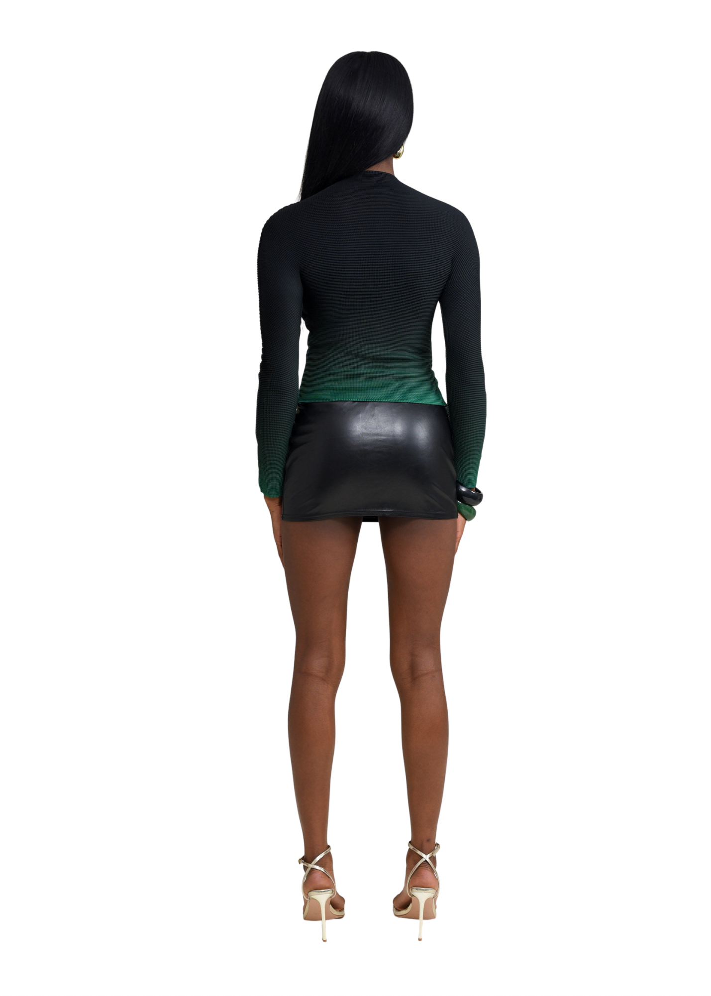 Dark mark short-sleeved top