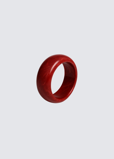 Red rae bangle