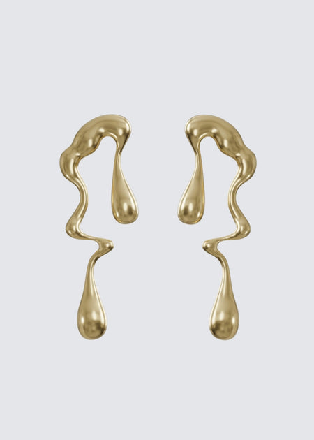 Gold Stellar Earrings | Silver Stellar Earrings | TSHKA