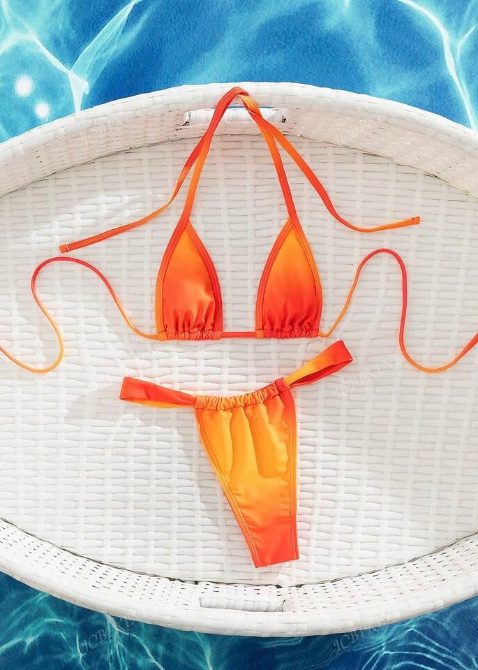 Orange nala bikini set