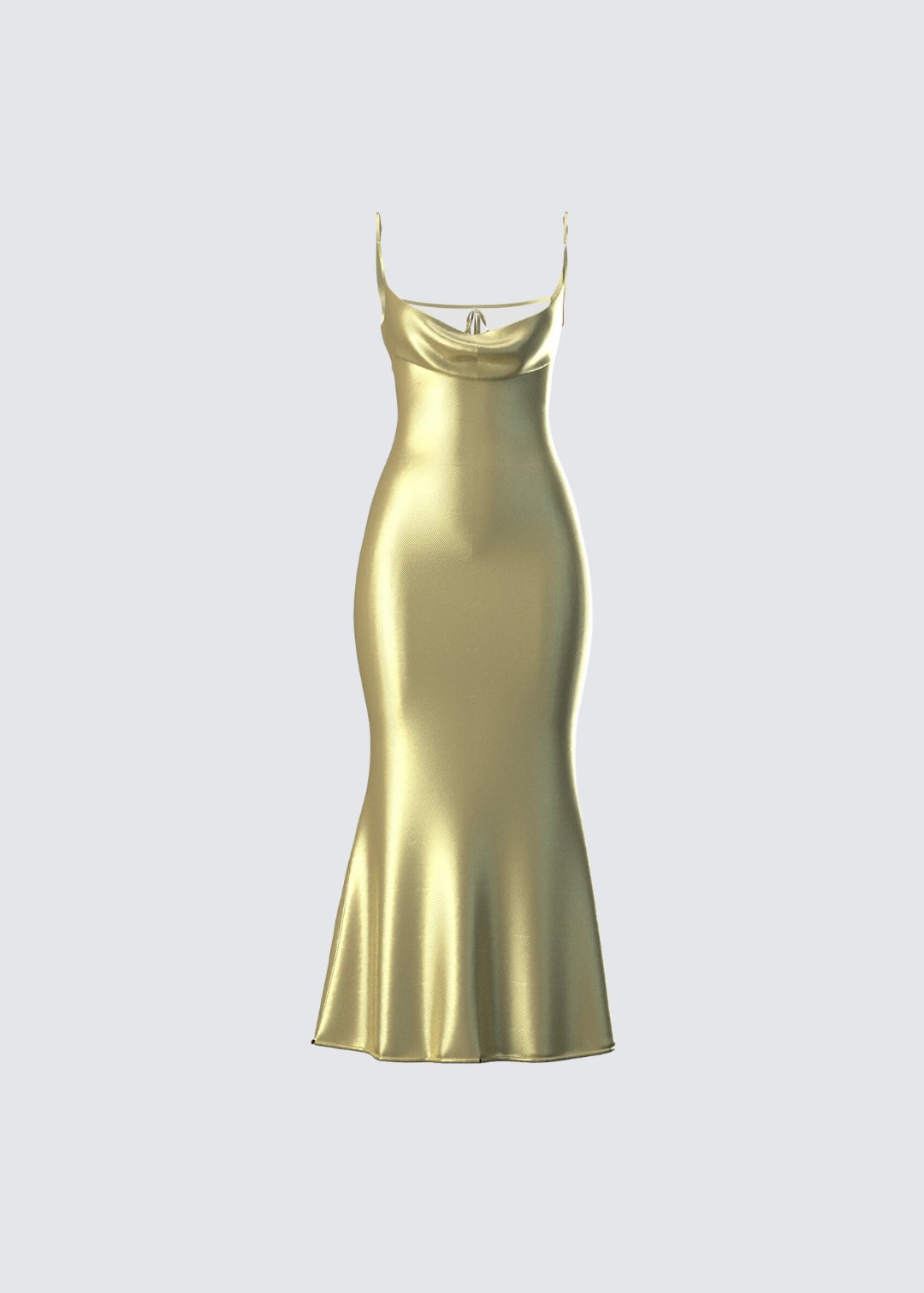 Gold julia dress