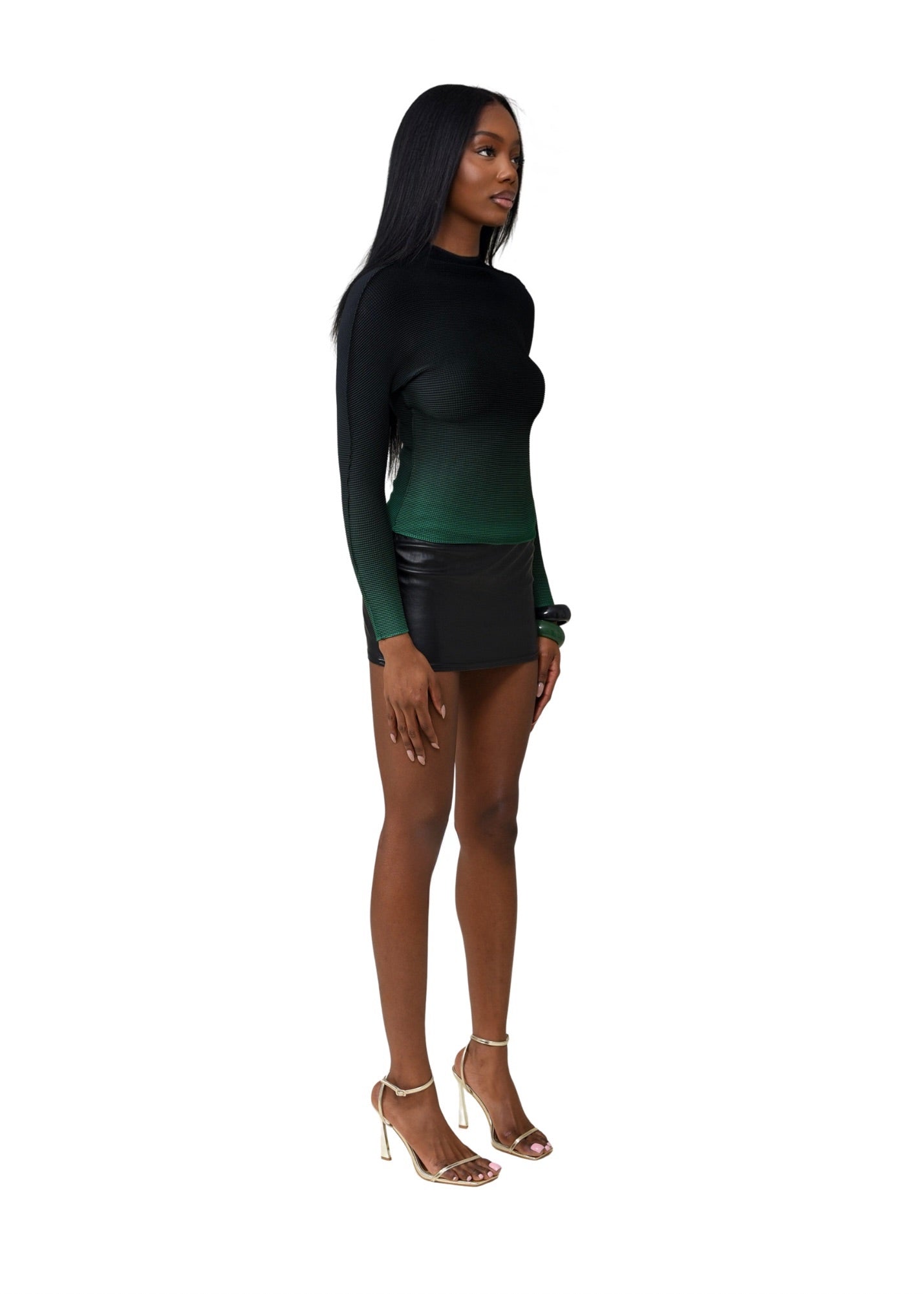 Dark mark short-sleeved top