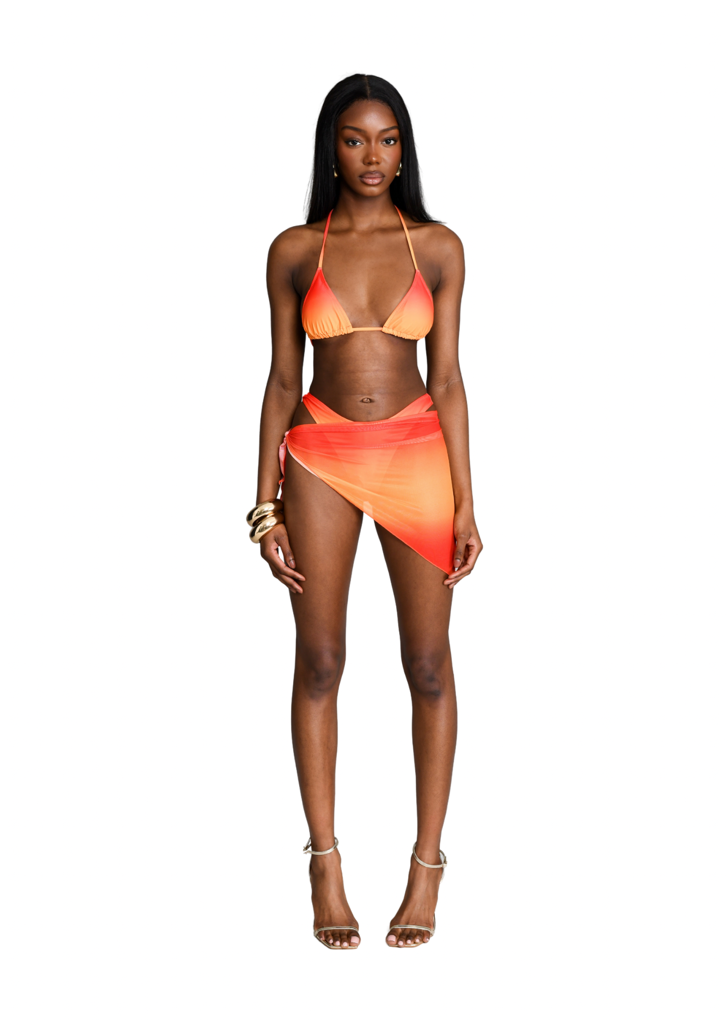 Orange nala sarong
