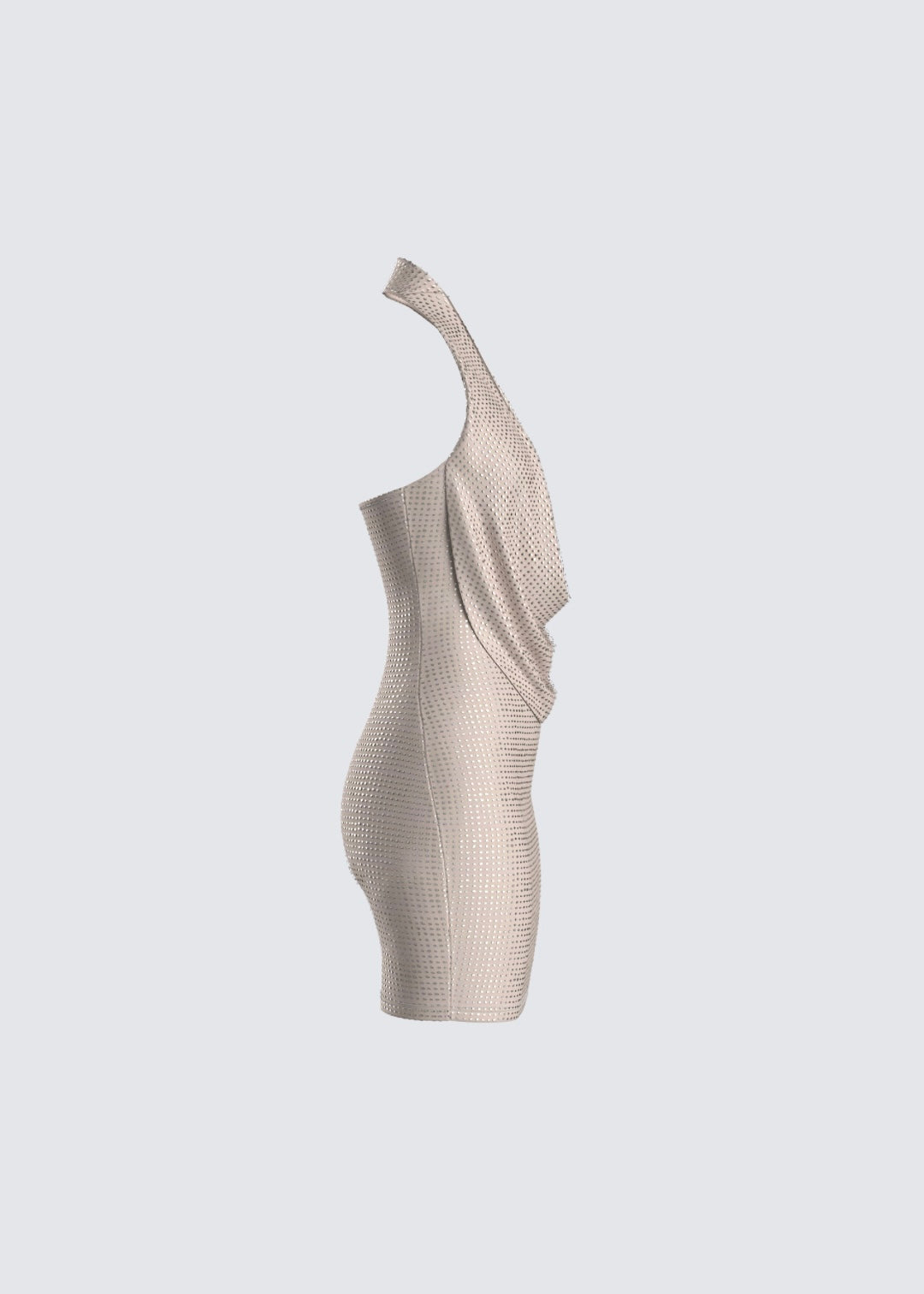 Nude clara dress