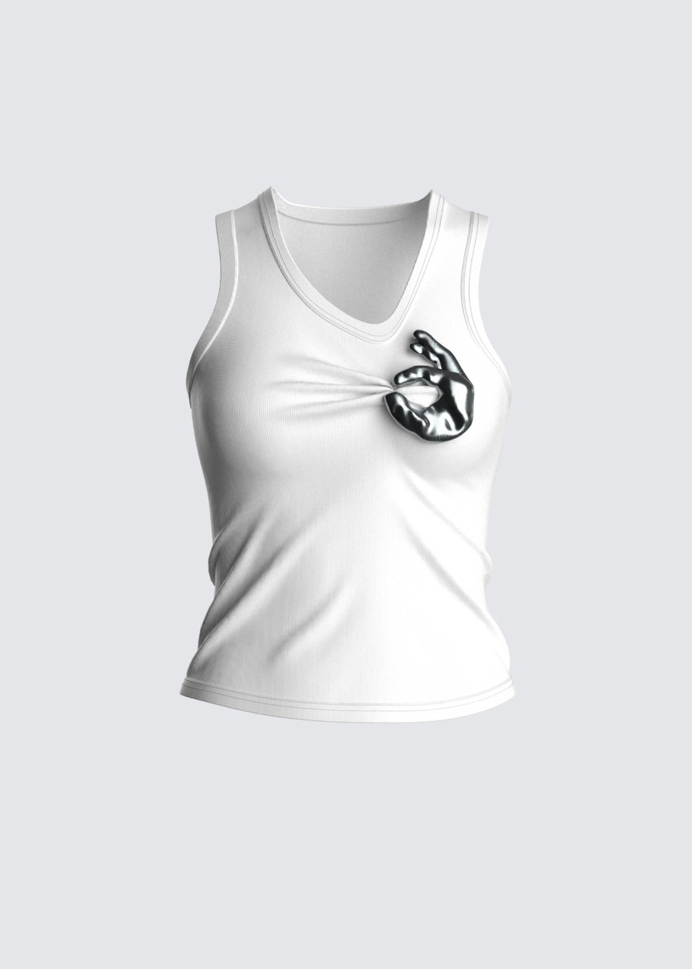 Mira Vest Top - Black