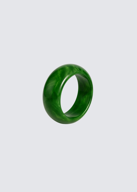 Green rae bangle