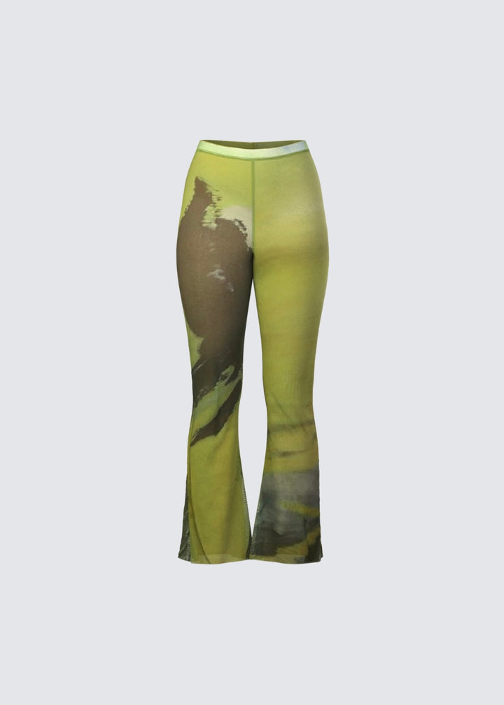 GREEN ELISE LEGGINGS